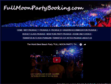 Tablet Screenshot of fullmoonpartybooking.com